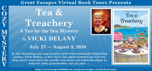 You are currently viewing Vicki Delany Launches Tea and Treachery