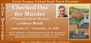 Read more about the article Allison Brook Launches Checked Out for Murder
