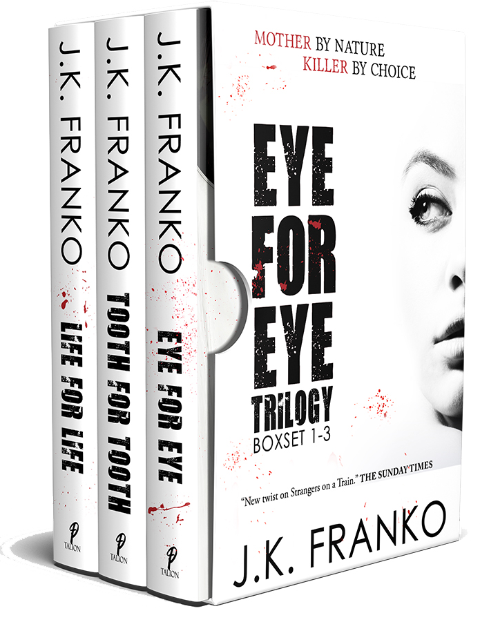 Read more about the article Eye For Eye: A Trilogy by J.K. Franko