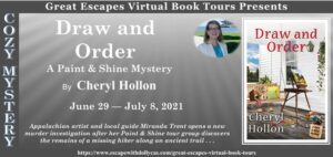 Read more about the article Draw and Order, A Paint & Shine Mystery by Cheryl Hollon