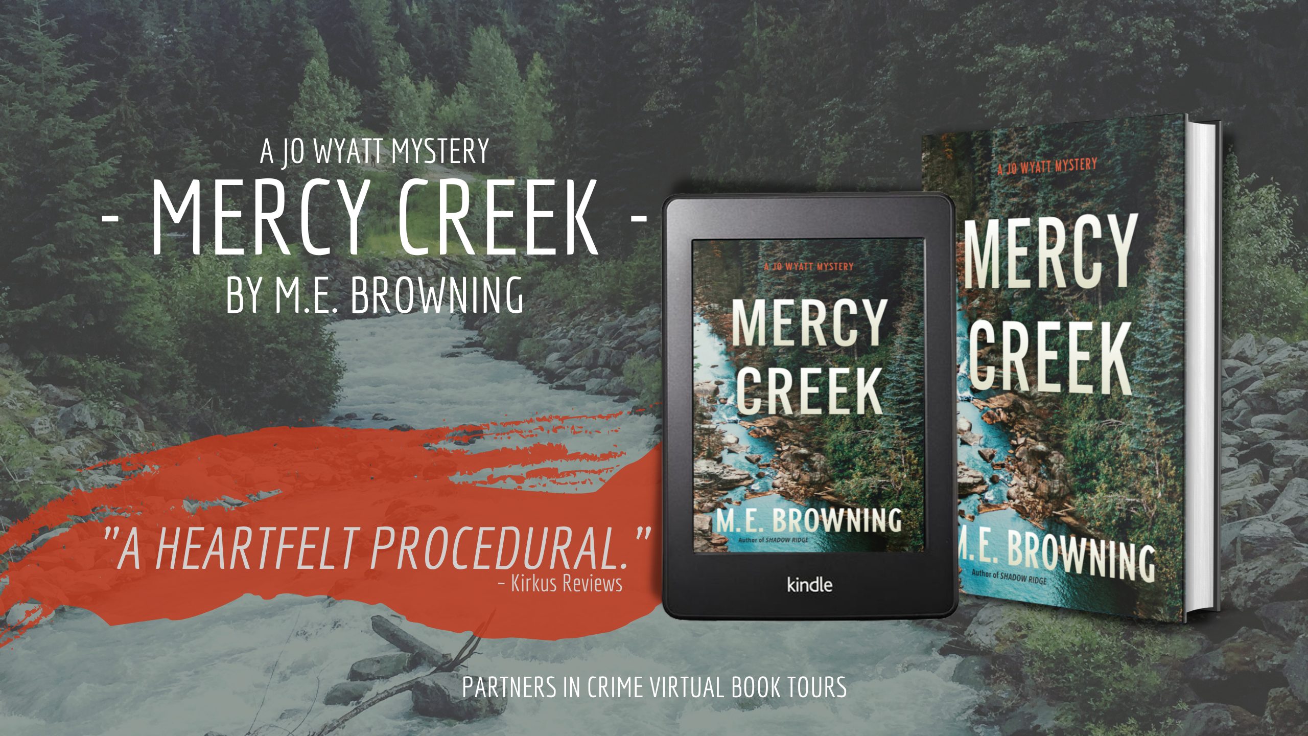 Read more about the article A Jo Wyatt Mystery: Mercy Creek by ME Browning