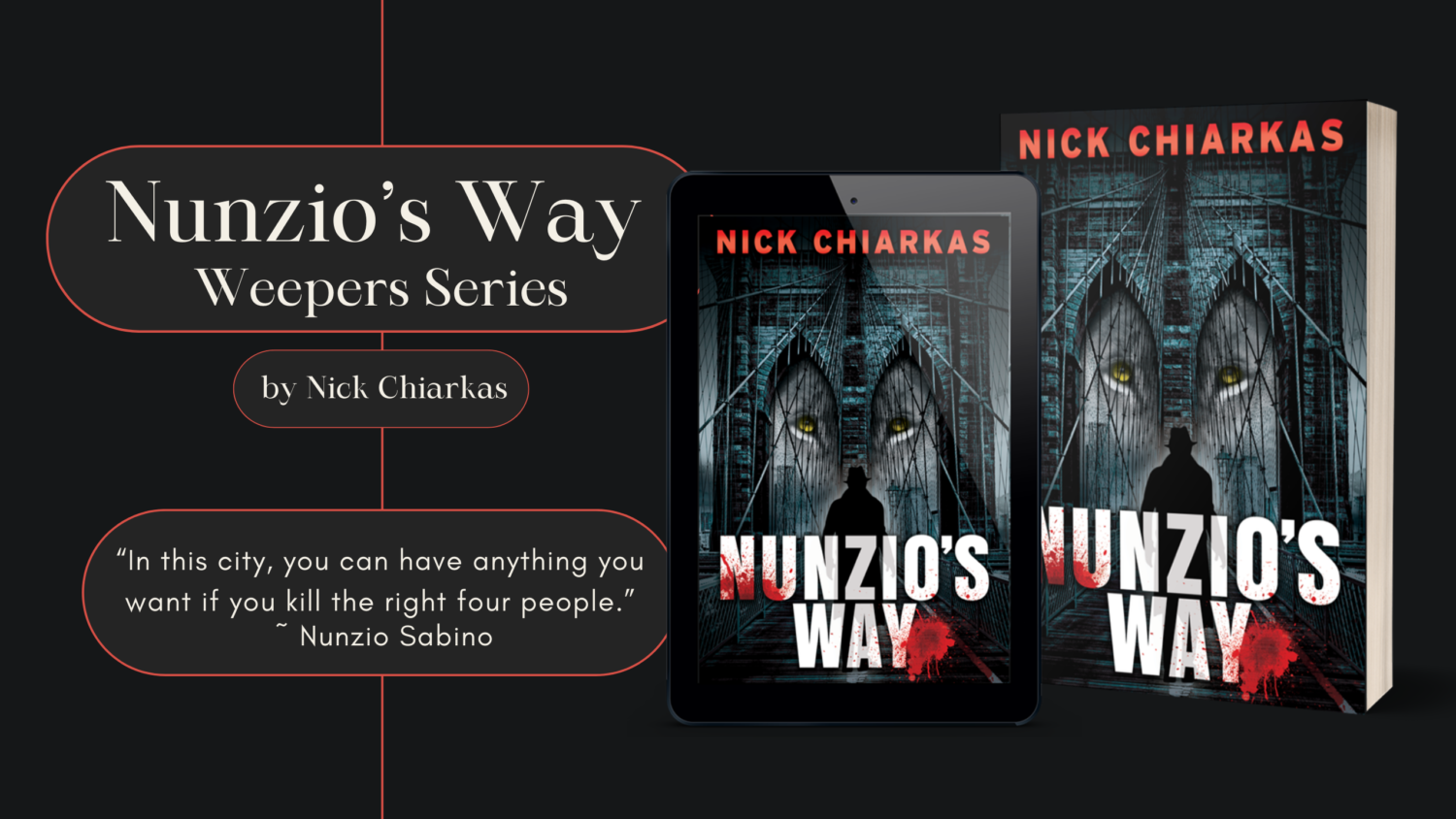 Read more about the article Nunzio’s Way: Historical Thriller