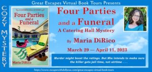 Read more about the article Four Parties and a Funeral: Cozy Mystery