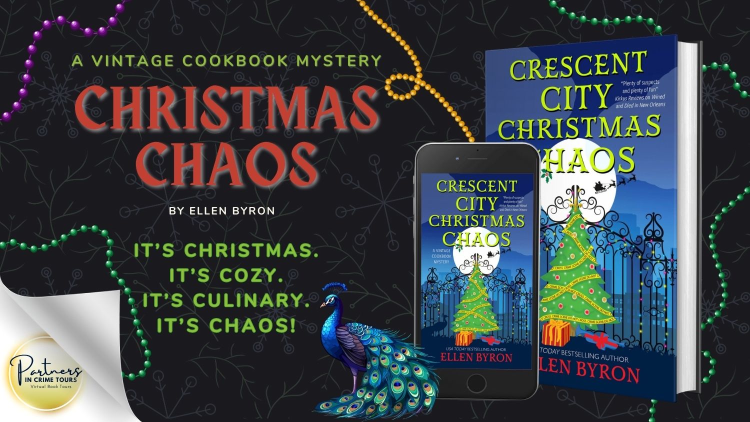 Read more about the article Crescent City Christmas Chaos: A Vintage Cookbook Mystery