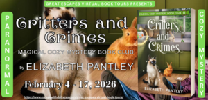 Read more about the article Critters and Crimes: Magical Cozy Mystery Book Club